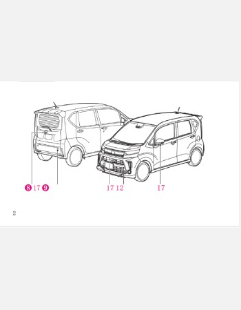 subaru stella 2020- 2021 owners manual in english